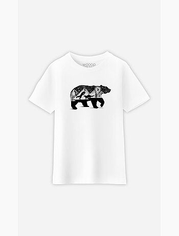 Camiseta infantil bear and foxes