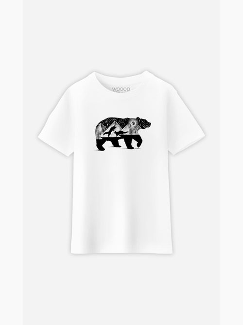 Camiseta infantil BEAR AND FOXES - Kiabi