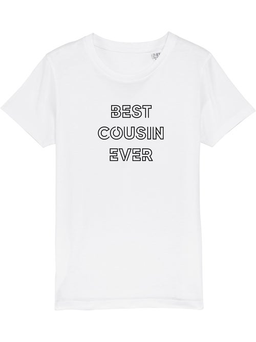 Camiseta infantil BEST COUSIN EVER MPT - Kiabi