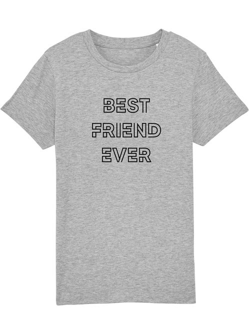Camiseta infantil BEST FRIEND EVER - Kiabi