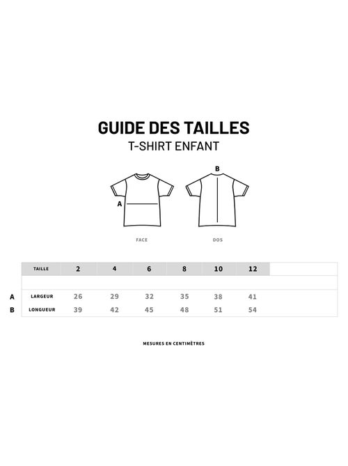 Camiseta infantil BEST SISTER EVER - Kiabi