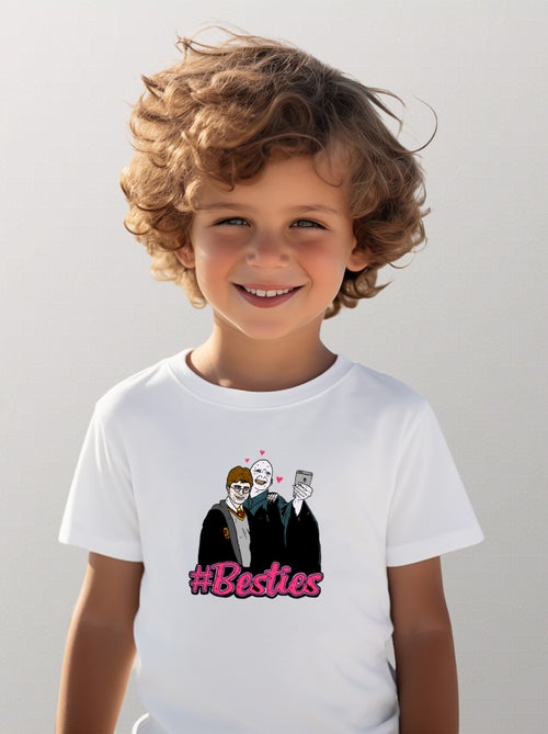 Camiseta infantil BESTIES HARRY VOLDEMORT - Kiabi
