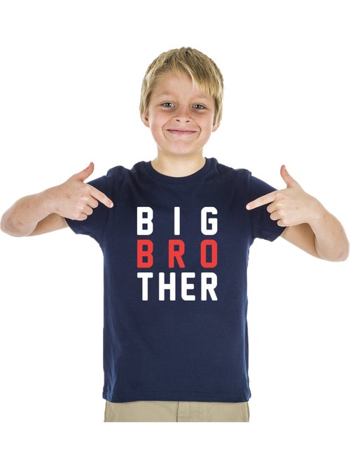 Camiseta infantil BIG BROTHER - Kiabi