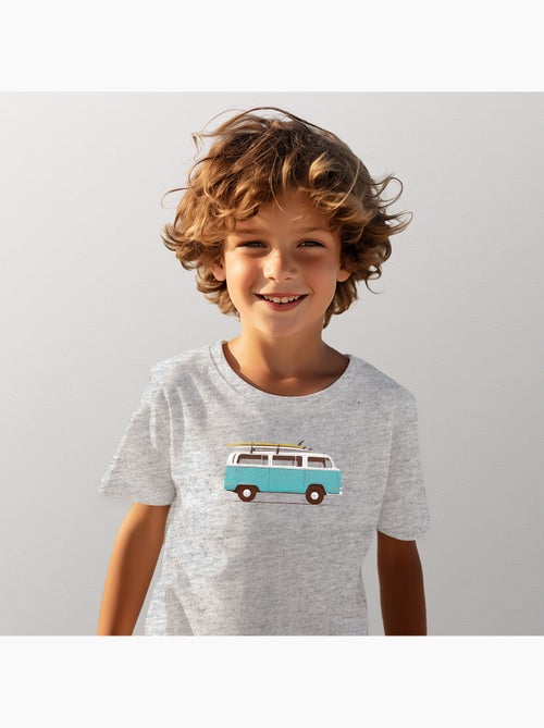 Camiseta infantil BLUE VAN - Kiabi