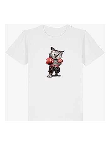 Camiseta infantil BOXING CAT