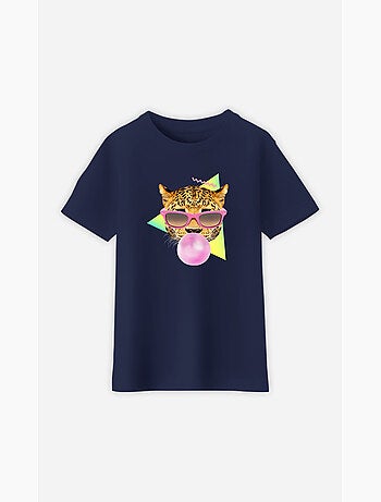 Camiseta infantil BUBBLE GUM LEO