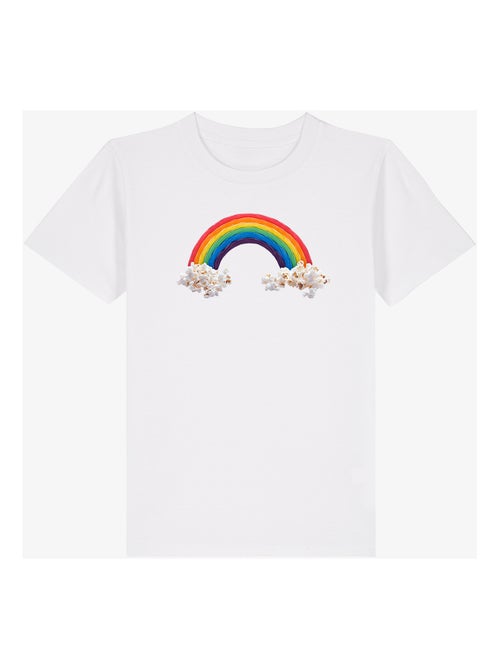 Camiseta infantil CANDY RAINBAW - Kiabi