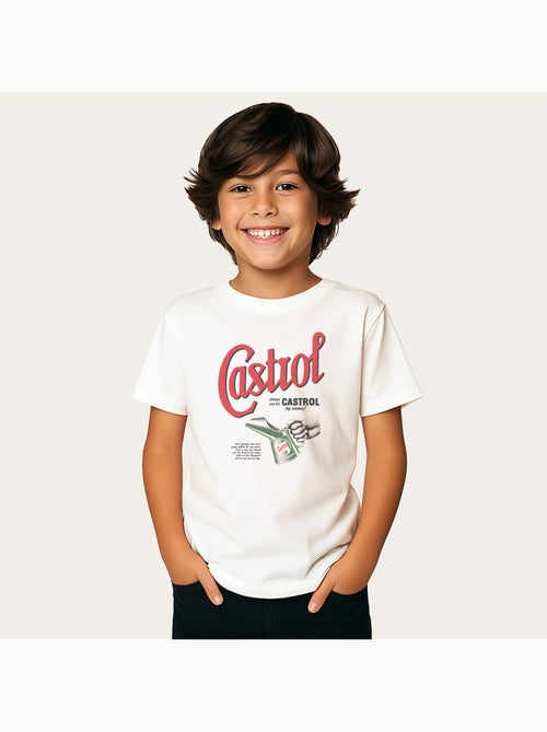 Camiseta infantil CASTROL BY NAME - Kiabi Camiseta infantil CASTROL BY NAME - Kiabi