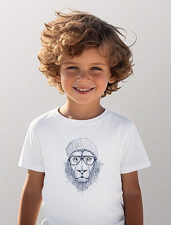 Camiseta infantil COOL LION