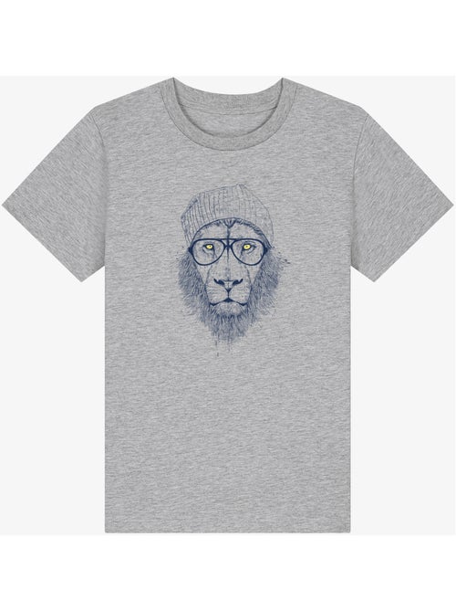 Camiseta infantil COOL LION - Kiabi