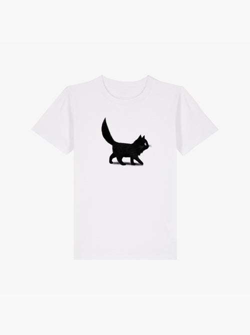 Camiseta infantil CREEPING CAT - Kiabi