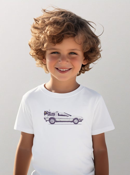 Camiseta infantil DELOREAN - Kiabi