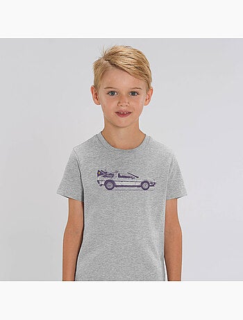 Camiseta infantil DELOREAN