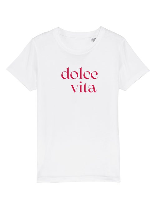 Camiseta infantil DOLCE VITA ROUGE - Kiabi Camiseta infantil DOLCE VITA ROUGE - Kiabi
