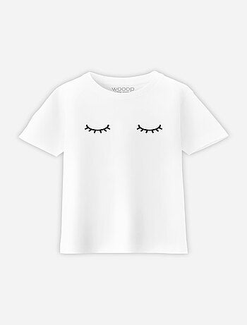 Camiseta infantil EYES CLOSED