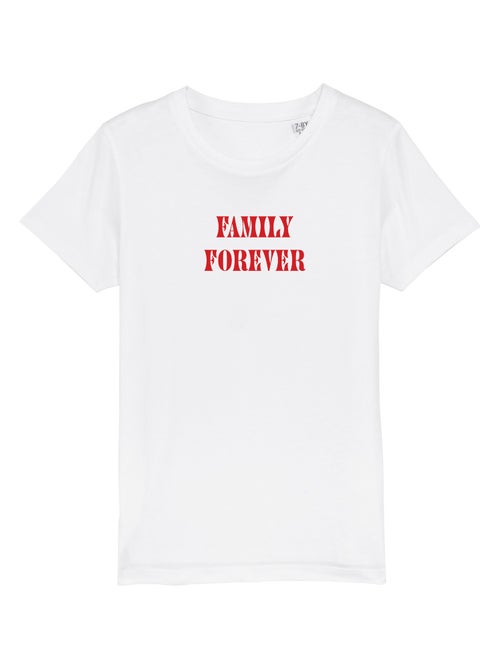 Camiseta infantil FAMILY FOREVER - Kiabi