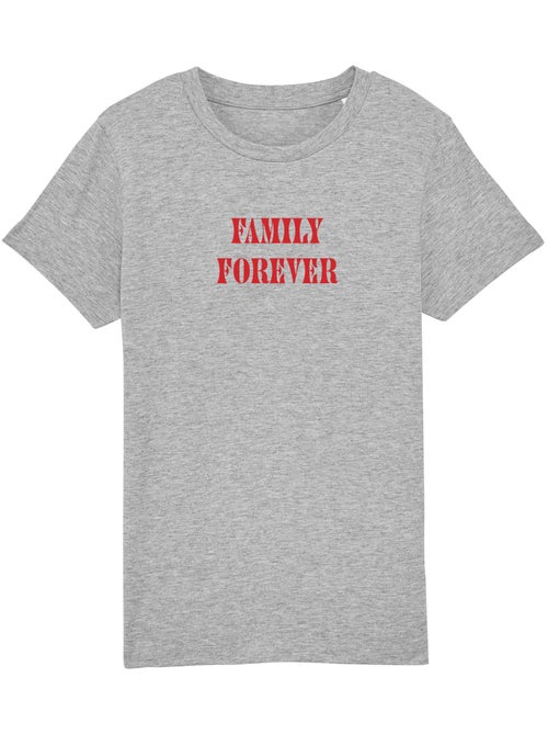 Camiseta infantil FAMILY FOREVER - Kiabi