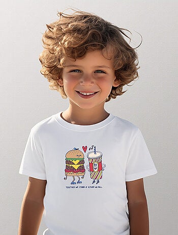 Camiseta infantil FAST LOVE