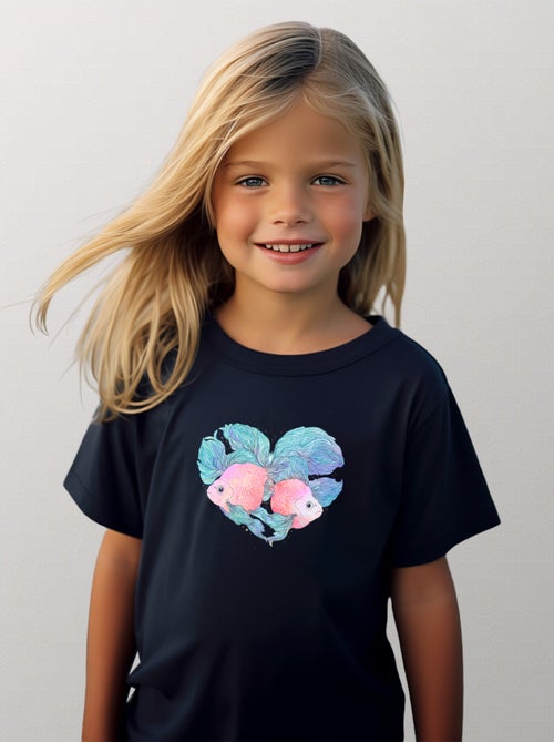 Camiseta infantil FISHES - Kiabi