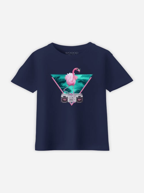 Camiseta infantil FLAMINGO - Kiabi