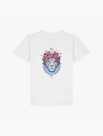 Camiseta infantil FLORAL LION