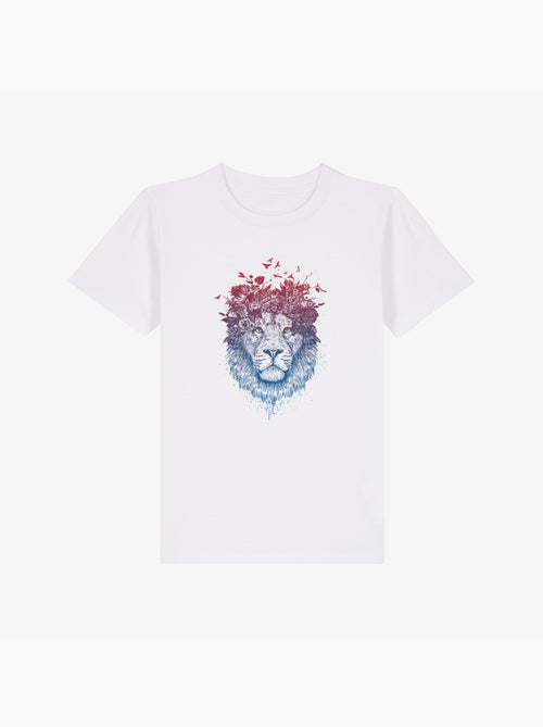 Camiseta infantil FLORAL LION - Kiabi