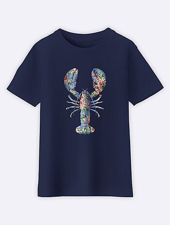 Camiseta infantil FLORAL LOBSTER
