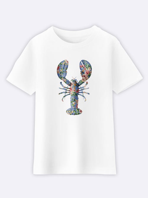 Camiseta infantil FLORAL LOBSTER - Kiabi