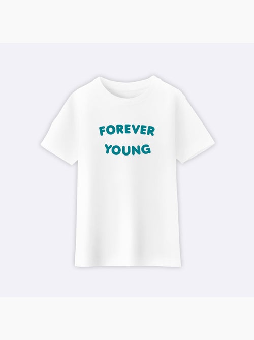 Camiseta infantil FOREVER YOUNG - Kiabi Camiseta infantil FOREVER YOUNG - Kiabi