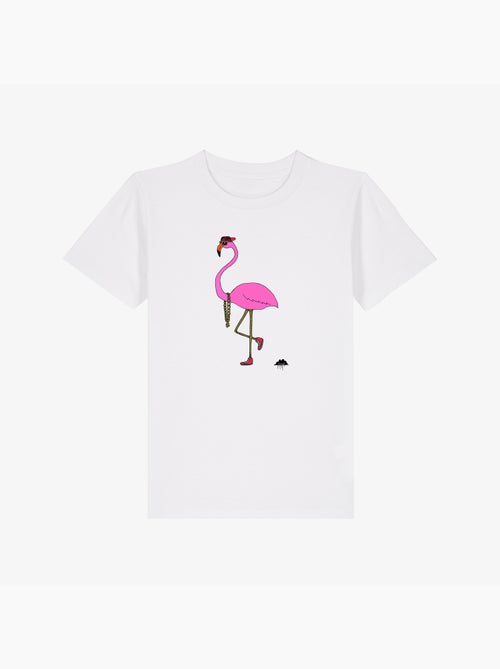 Camiseta infantil FREDERICK THE FLAMINGO - Kiabi