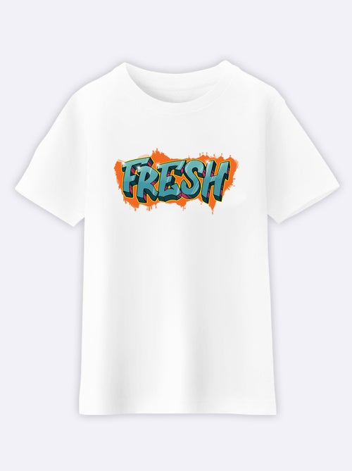 Camiseta infantil FRESH GRAFF - Kiabi Camiseta infantil FRESH GRAFF - Kiabi