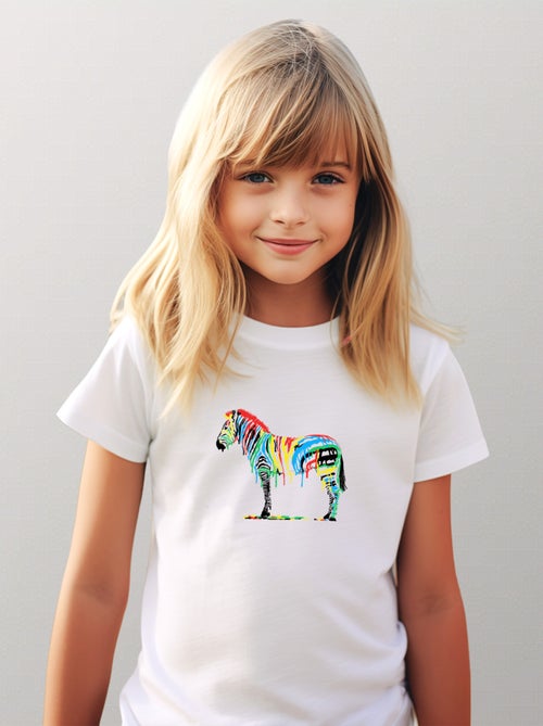 Camiseta infantil FRESH PAINT - Kiabi