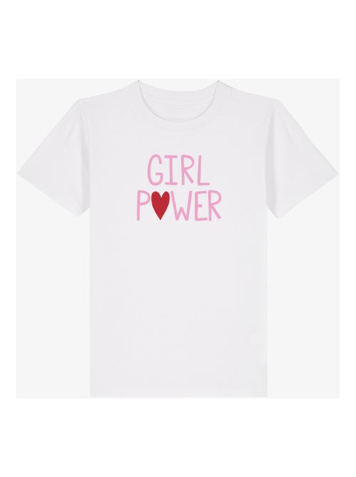 Camiseta infantil GIRL POWER MPT - Kiabi