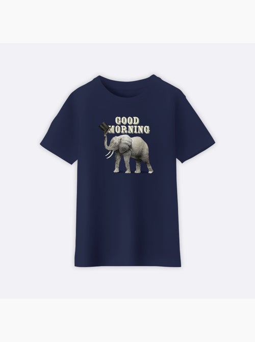 Camiseta infantil GOOD MORNING - Kiabi