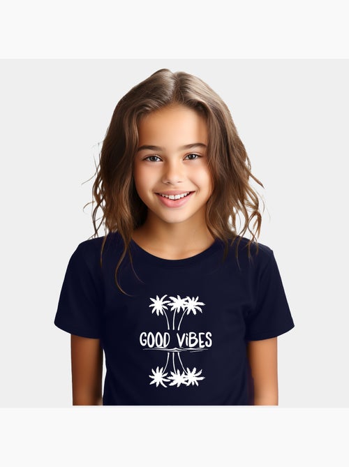 Camiseta infantil GOOD VIBES - Kiabi Camiseta infantil GOOD VIBES - Kiabi