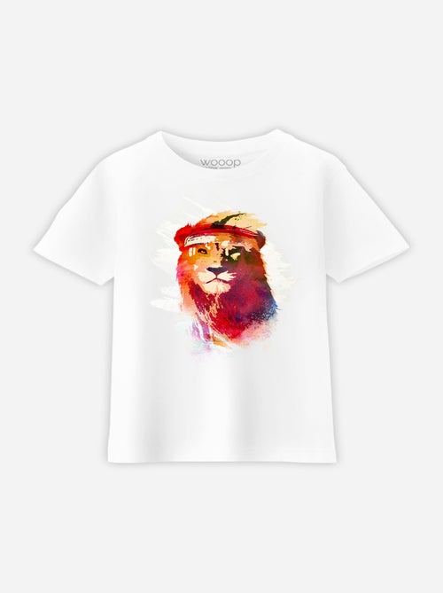 Camiseta infantil GYM LION - Kiabi