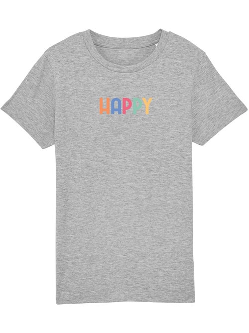 Camiseta infantil HAPPY COLORÉ - Kiabi Camiseta infantil HAPPY COLORÉ - Kiabi