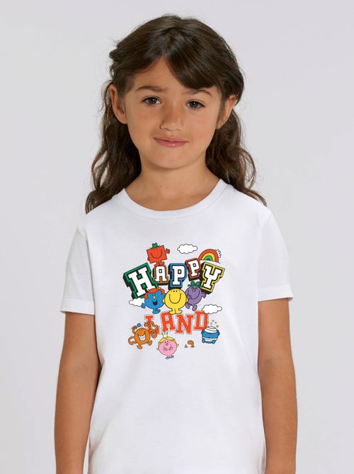 Camiseta infantil HAPPY LAND - Kiabi