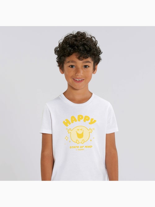 Camiseta infantil HAPPY STATE OF MIND - Kiabi