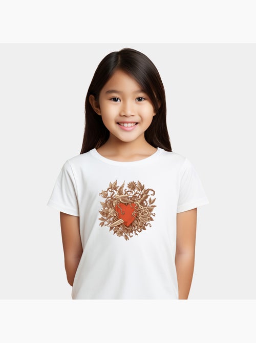 Camiseta infantil HEART OF THORNS - Kiabi Camiseta infantil HEART OF THORNS - Kiabi