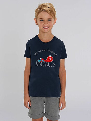 Camiseta infantil HEROS VACANCES SPIDER