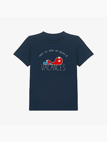 Camiseta infantil HEROS VACANCES SPIDER