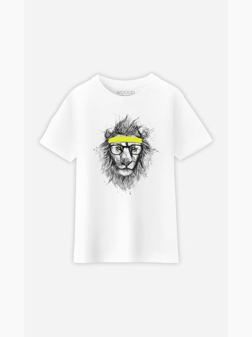 Camiseta infantil HIPSTER LION - Kiabi