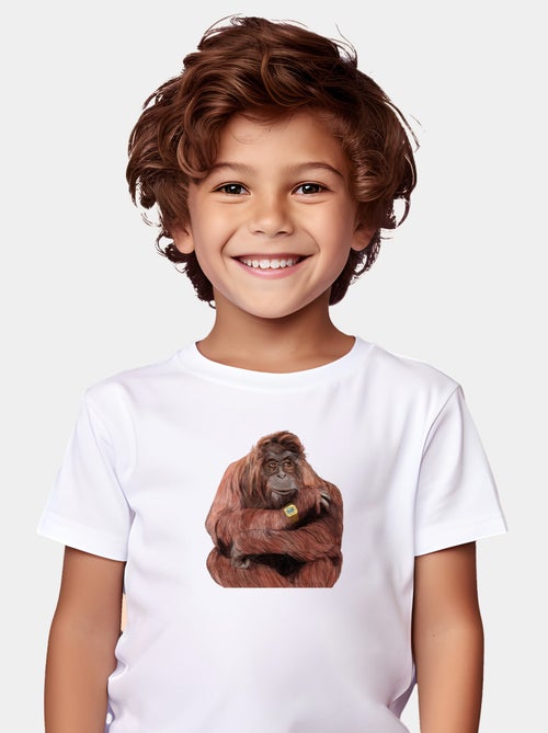 Camiseta infantil HUTAN - Kiabi Camiseta infantil HUTAN - Kiabi