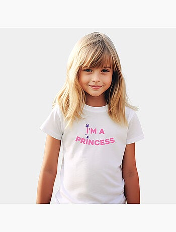 Camiseta infantil I'AM A PRINCESS