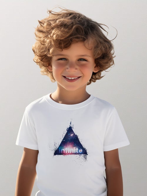 Camiseta infantil INFINITE - Kiabi