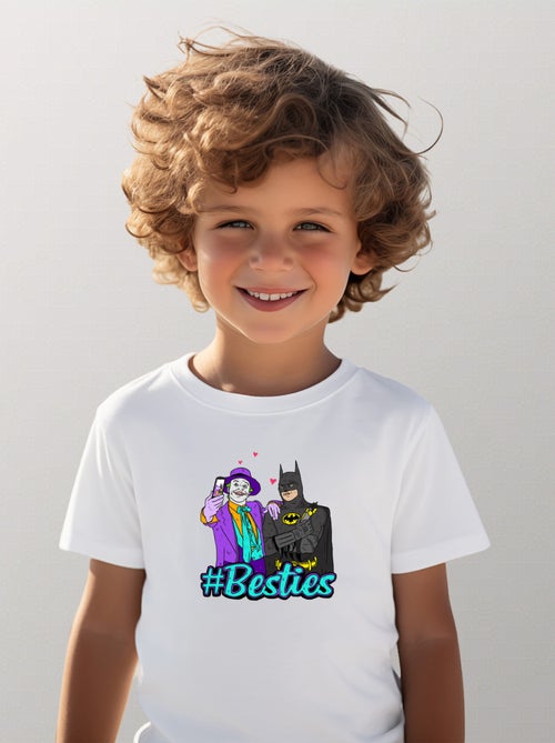 Camiseta infantil JOKER ET BATMAN - Kiabi