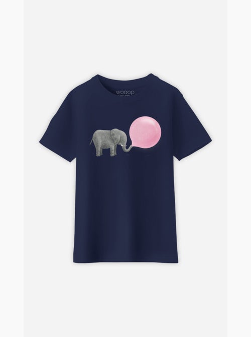 Camiseta infantil JUMBO BUBBLE GUM - Kiabi