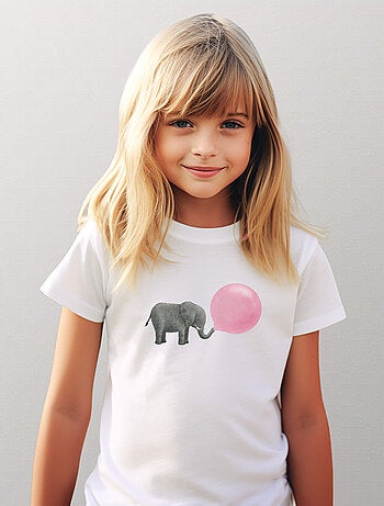 Camiseta infantil JUMBO BUBBLE GUM