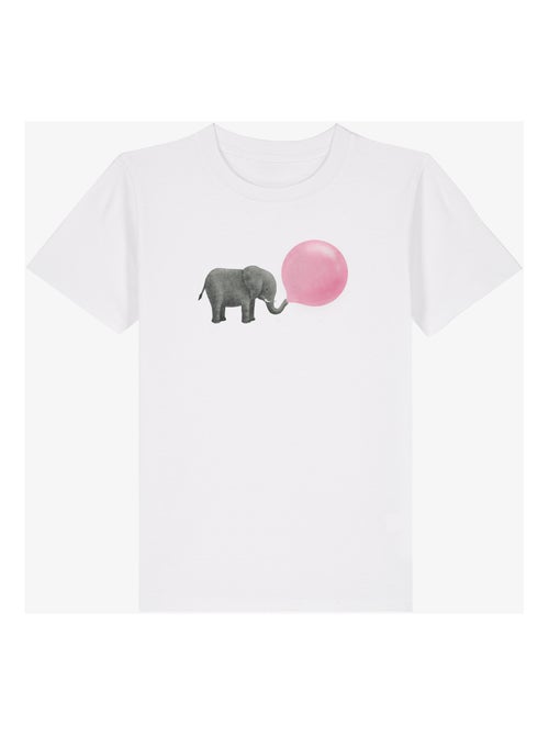 Camiseta infantil JUMBO BUBBLE GUM - Kiabi
